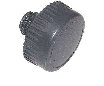 2 x Grey Spare Nylon Head Thor Glazing Hammer Medium Face 38mm Ends Window Mallett