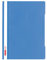 Herlitz Schnellhefter A4 - Quality, Polypropylen-Folie, Glasklar mit Beschriftungsstreifen, baltic blue 1 Stück