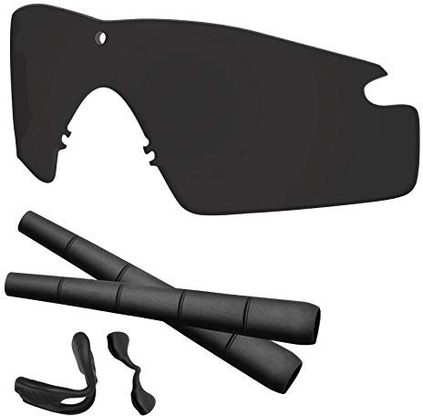 Predrox Si M Frame 2.0 Kit de lentilles et de caoutchouc de rechange pour lunettes de soleil Oakley polarisées