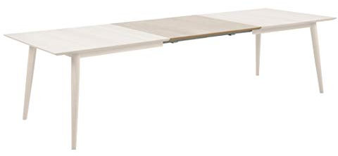 AC Design Prolunga per tavolo Lena, in legno effetto rovere, con venature bianche, dimensioni: 50 x 2,5 x 100 cm (larghezza x lunghezza x altezza) un pezzo