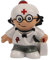 P:os 30078 - 3D Figur Mainzelmännchen „Doktor“, Spielfigur aus PVC, ca. 5,5 cm hoch, zum Sammeln, Tauschen und Spielen