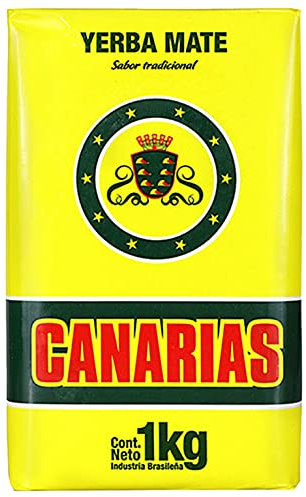 Canarias Yerba Mate Tè Tradizionale 1kg | Yerba Mate Uruguay | Bevanda disintossicante ed energetica
