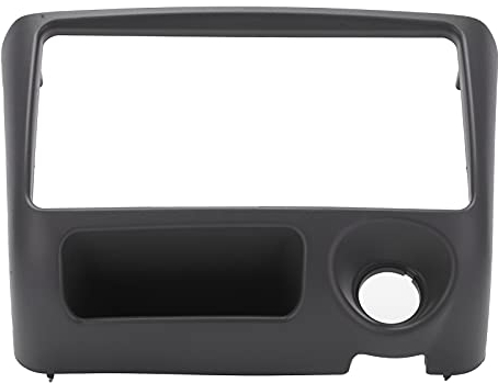 Akozon Autoradio Dash Radio Blende 2Din für Vitz 1999-2005, Unisex, Auto-Enthusiasten, 8 Kanäle, ABS Material, Kratzfest, Luxuriöses Design, Perfekte Passform