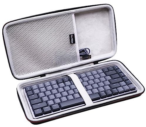 LTGEM Case Compatible with Logitech MX Mechanical Mini Wireless Illuminated Keyboard(Inside: 12.9x6.1x0.8), Case Only