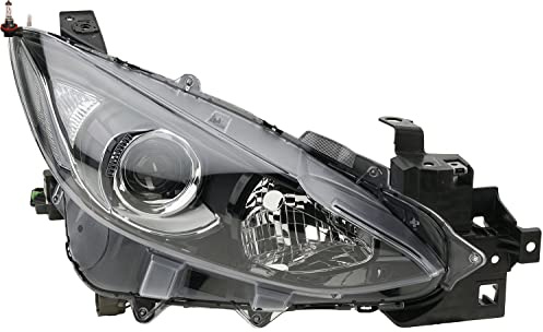 Johns, Scheinwerfer Front passend für Mazda 3 09/2013-01/17 5 1 Rechts mit Leuchtmittel