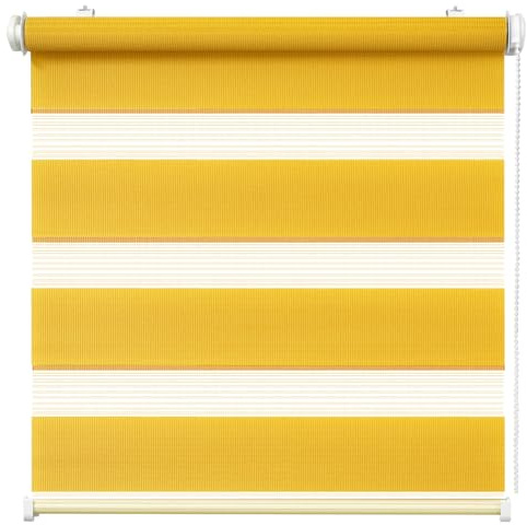 Doppelrollo Colour, Gelb, 65x150cm