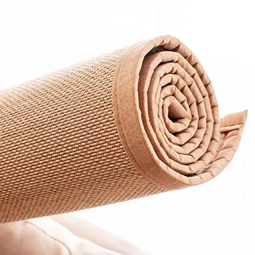 Bankauflagen Natürliche Fensterkissen Aus Bambus, Anti-Rutsch Bankette Pads für Sommer Wohnzimmer Mit Schlafzimmer Und Arbeitszimmer mit Balkon, 60 70 80 90 100 120 125 cm Breit ( Color : 2.5cm thick