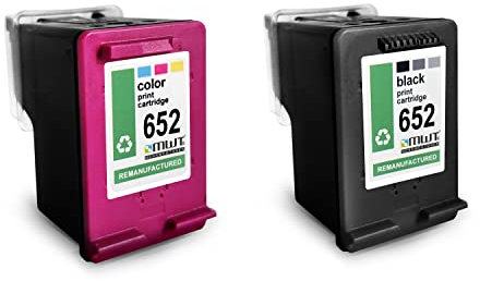 MWT Tintenpatrone kompatibel für HP 652 DeskJet Ink Advantage 3790 ersetzt 652C CMY Color