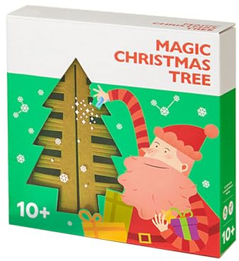 FENOHREFE Añade un toque de alegría navideña con el mágico árbol de Navidad de cristal que crece decora tu árbol con hermosos adornos de cristal en crecimiento