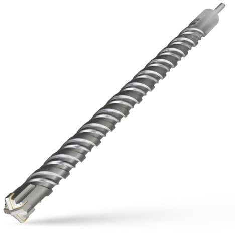 CSOOM SDS Plus Bohrer 35x600mm,Professionell Betonbohrer,Ideal zum Bohren in Stein, Beton, Naturstein, Ziegelmauer