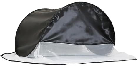 Mosquitera para la cabeza, mosquitera plegable, tienda de campaña ultraligera para ropa de cama, camping, viajes, terraza, saco de dormir, ultraligero