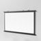 ROFBIHG Manual Pull Down Projector Screen, Movie Projection Screen HD 16: 9/4:3, Simple Bar Wall Mounted HD Projection Screen, Lightweight Carry & Durable for Schools Meeting Indoor Outdoor(16:9,30)