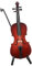 5,5 Zoll 14 Cm Holz Miniatur Cello Replik Mit Fall Instrument Modell Musical Geschenke Ornamente Dekoration