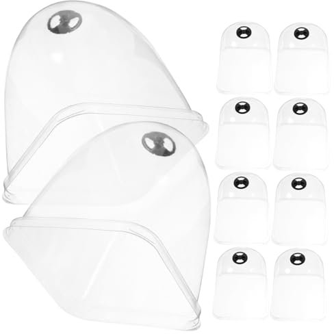 Levemolo 10stücke Gartenkuppel Feuchtigkeitsglocken Pflanzenschutz Transparente Gartenglocke Für Pflanzen Feuchtigkeitsabdeckung