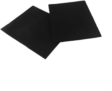 Juego de 2 almohadillas de filtro de carbón activado de repuesto para purificadores de aire interiores