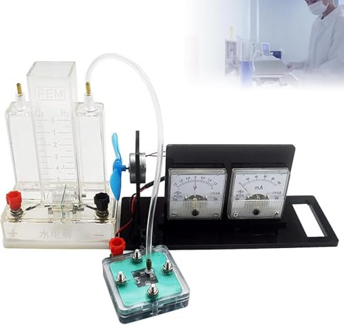 Lehrmittel, Experimentiergerät for Wasserstoff-Brennstoffzellen, Elektrochemie-Lernset, kompakt, Unisex, Alter: Jugendliche bis Erwachsene, MINT, Beobachtungsfähigkeiten, Pädagogen und Studenten