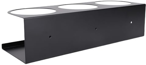 Brrnoo Bouteille d'eau Rack de Montage Mural, Fer à Bouteille d'eau de Fer Space Sauveillance de Rangement pour Le Garage de Bureau de Cuisine avec Installation Facile (1PC)