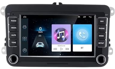 Auto-GPS-Navigationssystem 2-DIN-Android-Autoradio für mit Multimedia-Player, GPS, WLAN und CarPlay für VW(1-32G)