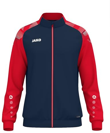 JAKO Polyesterjacke Sonic Sportjacke Herren & Damen – Sportlich-moderner Look für Training und Freizeit, Trainingsjacke aus recyceltem Polyester