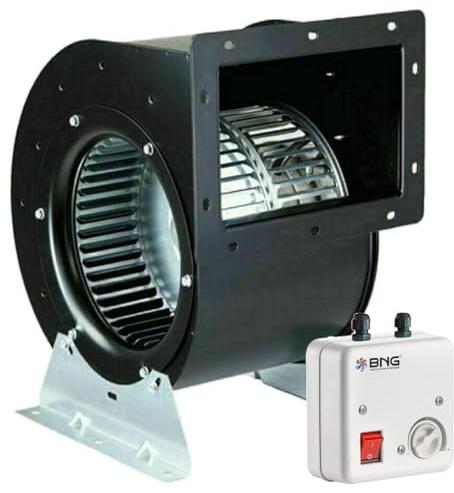BVN VENTILATION SYSTEMS & ELECTRICAL MOTORS Gastro Airbox Radialventilator Industrie 230V 2200 m³/h Radialgebläse mit Drehzahlregler BSC-2