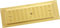 MAP 943-33 - Rejilla de ventilación ajustable de metal de 9 x 3 pulgadas, cubierta de rejilla de ladrillo individual (228 mm x 76 mm), color dorado