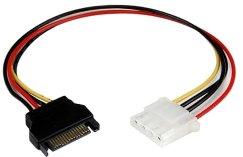 StarTech.com 30cm SATA auf LP4 Stromadapter - Bu/St - Serial ATA zu 4pin Stromkabel Adapter