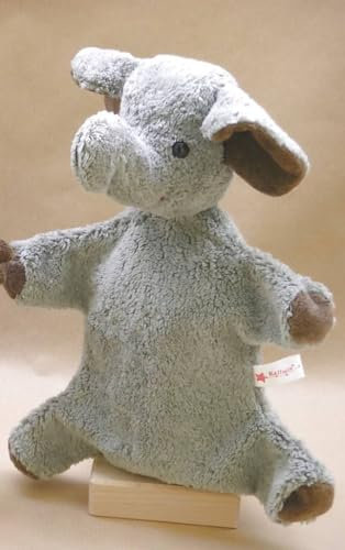 Kallisto Handpuppe Elefant, Organic Cotton, Füllung Schafwolle, ca. 28 cm