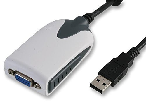 PRO SIGNAL USB 2.0 to VGA Adaptor – Connect Extra Monitor, Extend Desktop, Plug & Play – SG425