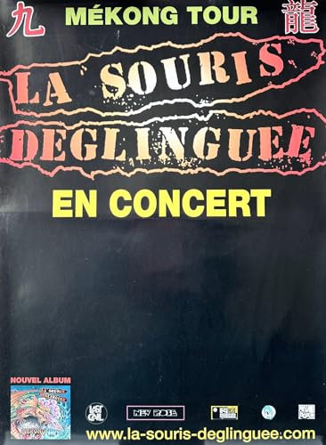 Die Maus déglinguée – Mékong Tour – 50 x 70 cm zeigt/Poster