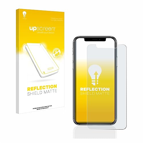upscreen Entspiegelungs-Schutzfolie für Apple iPhone X/Xs / 11 Pro Displayschutz-Folie Matt [Anti-Reflex, Anti-Fingerprint]