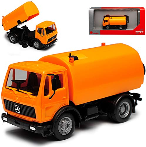Mercedes-B S Schörling Strassenreinigung Kehrfahrzeug Kommunal H0 1/87 Herpa Modell Auto