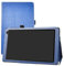 LFDZ Funda para Alcatel 1T 10inch,Soporte Cuero con Slim PU Funda Caso Case para 10 Alcatel 1T 8082 10inch Tablet (No Encaja 7 Alcatel 1T 7 Inch 8068 / Alcatel 1T Smart),Azul