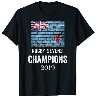 Rugby Sevens 2019 Champions Fiji TShirt, Rugby7s supporter T-Shirt