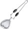 Westmark 15802270 Passoire à thé en Forme de cœur avec poignées en Silicone et Acier Inoxydable 18/8 et Silicone Longueur 18,5 cm