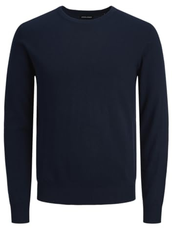 JACK & JONES Herren Jjeemil Knit Crew Neck Noos Strickpullover