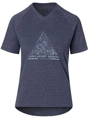 Giro Arc T-Shirt Navy Topo L