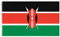 MUWO Flagge Nations Together 90 x 150 cm Nationalmanschaften, doppelseitige Gartenflagge, wetterfeste Fanflagge, Fußballflagge Polyester Länderfagge Deutschland mit Ösen (Kenia)