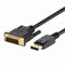 NAERSI DisplayPort (DP) to DVI 24+1 Cable,1080p Resolution Ready Full HD 1.8m Black