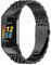 EZMVZKU Metall Armband für Fitbit Charge 5, Charge 6, Edelstahl Verstellbares Ersatzarmband Kompatibel mit Charge 5/6 Fitness Tracker, Armbänder für Damen Herren,Black