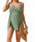 Maacie Maillot De Bain De Maternité Une Pièce avec Short Rembourré Et Robe De Bain