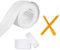 HYX 2 Rolls Bath Sealant Strip, White, 3.2m x 2.2cm, Quick Simple Seal Tape, Bathroom Sealant Tape, Waterproof Self Adhesive Seal Strip for Baths, Showers, Sinks, Windows, Worktops with Sealing Tool