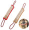 QINGYIWL 2 pezzi Salsiccia da Mordere per Cani in Iuta da Addestramento con 2 Manici, Giochi per Cani Rotolo in Iuta da Masticare Per l'addestramento o Per il Gioco, Lunghezza 30 cm