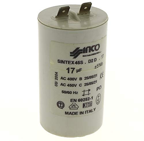Condensateur 17µf 450v 3.404.0032 pour Nettoyeur haute pression