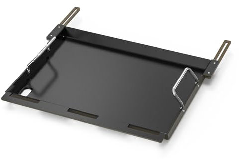 onlyfire Universelle BBQ Plancha mit Versenkbarem Ständer für Meisten 2 Brenner Gasgrills, Grillplatte für Weber, Enders, Taino, Char-Broil, Napoleon, Rösle, Juskys, Burnhard, Antihaftbeschichtung