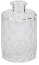 EDG Enzo De Gasperi Vase Flasche Rombi H11 D7 Natural