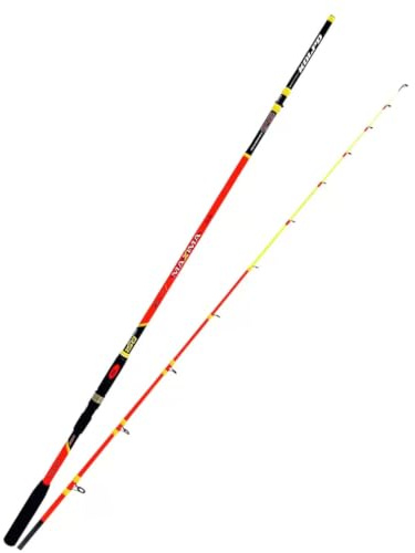Kolpo Tumultuosa Canna da barca con crociera 250 gr 2.40mt - Canna da pesca drifting bolentino traina costiera per spigole mormore orate seppie.