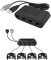 4-Spieler Adapter für Nintendo Switch Gamecube Controller USB PC 4 Player Port Super Smash Bros Controlleradapter