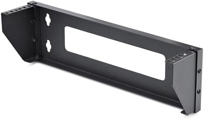 StarTech.com Staffa 4U 19 per Montaggio a Parete, Rack Verticale per Patch Panel/Server/NAS/Switch, Portata: 55kg