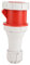 Presa industriale a 5 poli, 63 A, stabile, impermeabile, compatta, presa aeronautica per birrerie, officine, campeggio, rosso