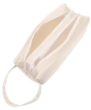 COOPHYA Federmäppchen Aus Oxford-stoff Halter Tasche Federmäppchen Gänseblümchen Griff Klares Federmäppchen Etui Federmäppchen Mit Reißverschluss Besonders Teenager Beutel Bleistift Grey